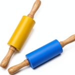 Honglida Kids Rolling Pin Silicone Non-Stick 2-Pack-0