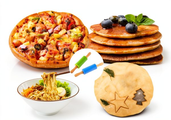 Honglida Kids Rolling Pin Silicone Non-Stick 2-Pack-4
