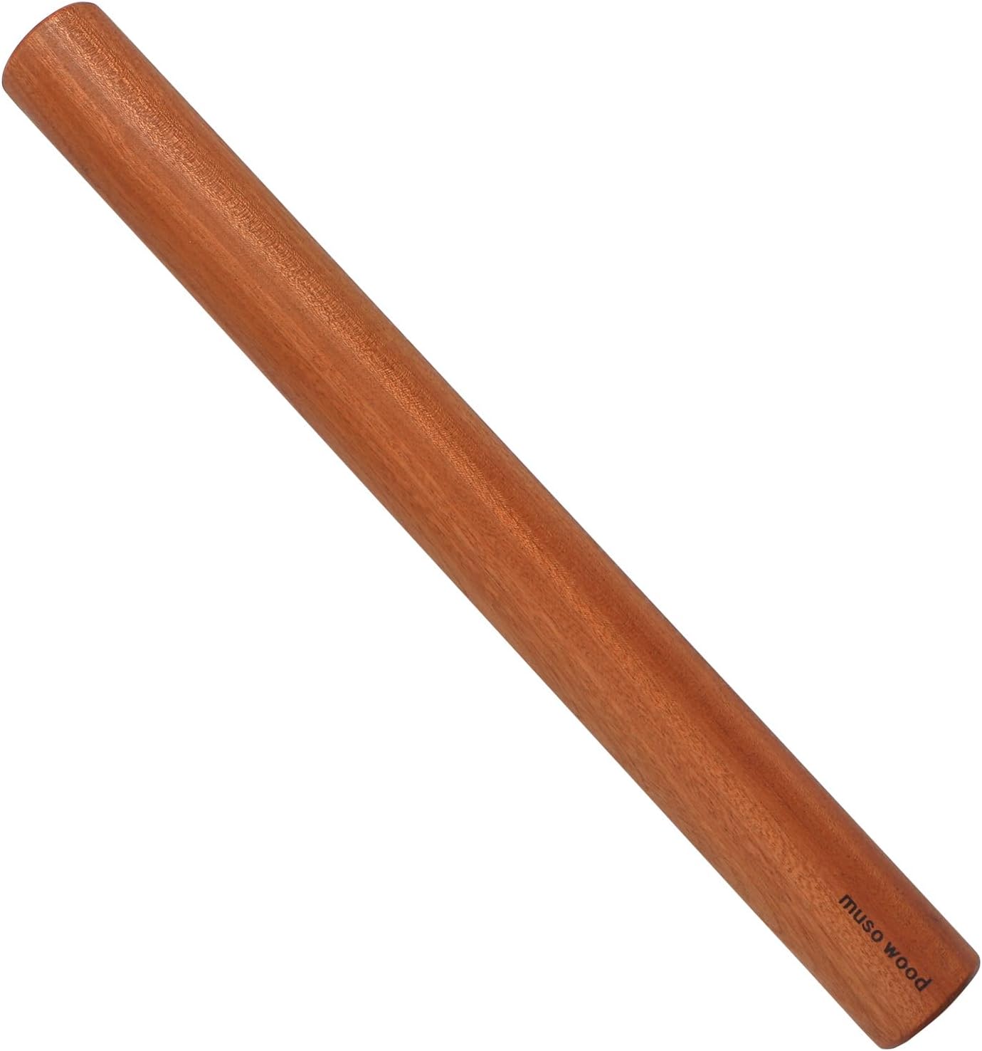 Muso Wood Rolling Pin on a flour-dusted countertop