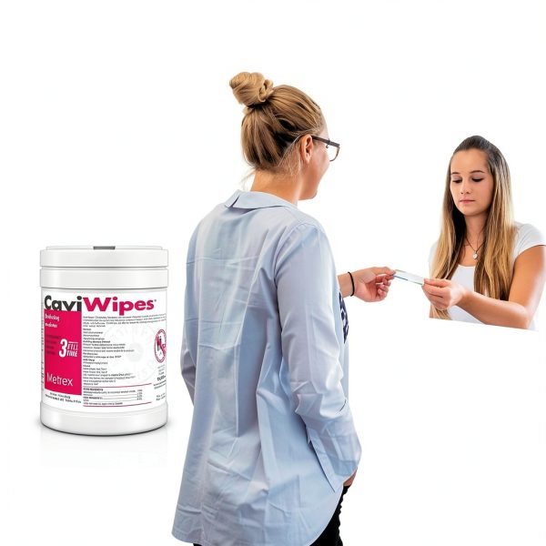 CaviWipes Large 6 x 6 3/4 Disinfecting Wipes 160 Count-2