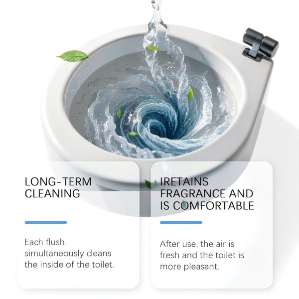 Krazy Clean Pro Toilet Cleaner,2025 NEW Automated Toilet Bowl Cleaner, Pro Toilet Bowl Cleaner Tank 120g, Efficient and Practical, Long-Lasting Fresh Scent, Automatic Refreshes Toilets-3