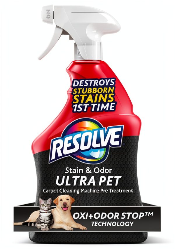 Pet Odor and Stain Remover Spray Reckitt – 32oz Carpet Spot Cleaner-0