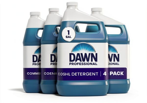 Dawn Pot and Pan Detergent 3.8L Case of 4 Concentrated Dish Soap-0