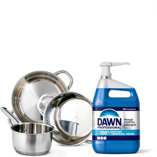 Dawn Professional Pot and Pan Detergent 1 Gallon Case of 2 with Pump-1