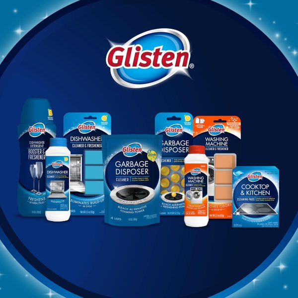 Dishwasher Cleaner Glisten 12oz Limescale Rust Grease-7