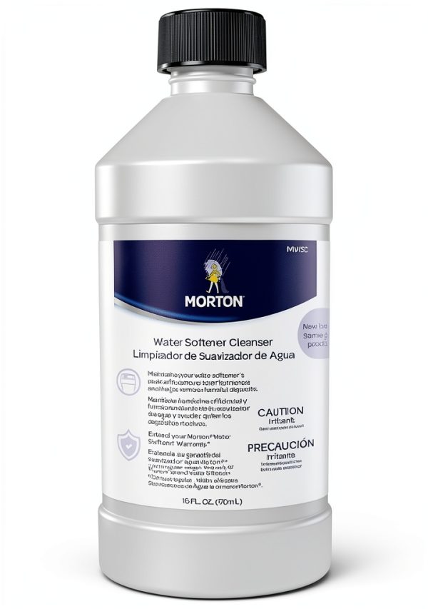 Morton MWSC Universal Water Softener Cleanser Off White 16 Fl Oz-0