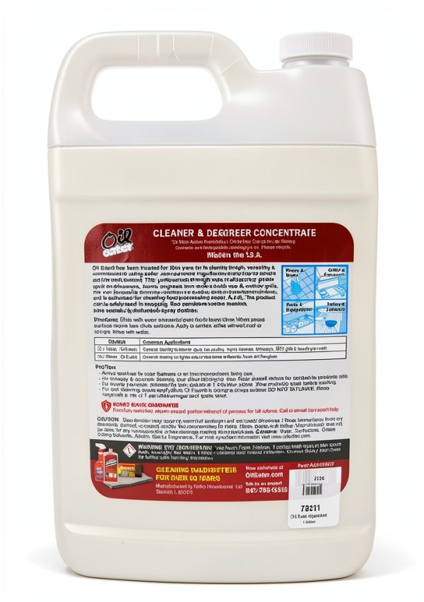 Oil Eater Original 1 Gallon Cleaner, Degreaser - Dissolve Grease Oil and Heavy-Duty Stains – Professional Strength-1