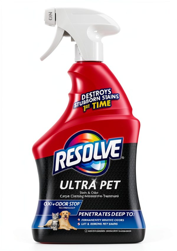 Pet Odor and Stain Remover Spray Reckitt – 32oz Carpet Spot Cleaner-5