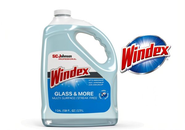 Windex Glass Cleaner Multi‑Surface 128 fl oz Refill Pack of 4-1