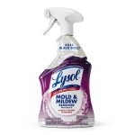 Lysol Mold & Mildew Remover Spray Bathroom Cleaner with Bleach 32oz-0