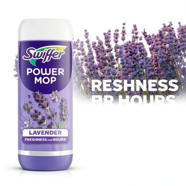Swiffer PowerMop Lavender Scent Cleaning Solution Triple Pack 25 fl oz-6