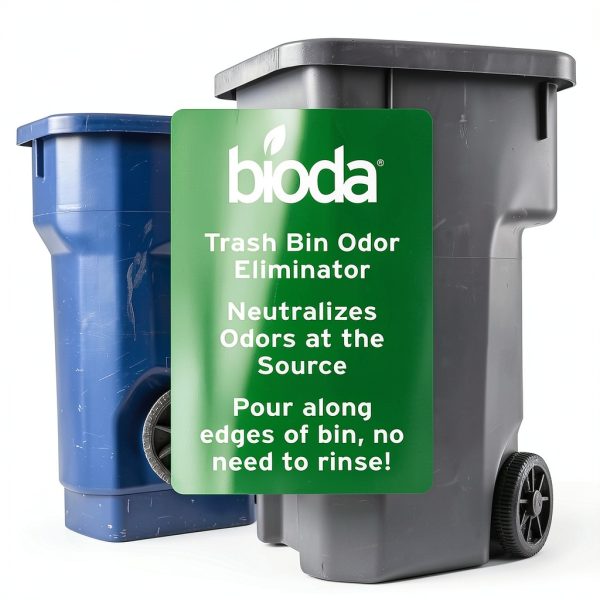 Bioda Multi-Purpose Probiotic Enzyme Cleaner and Deodorizer | Professional Strength | Trash Can Deodorizer, Pet Stains and Odors, Drains, Floors, Bathrooms, Toilets | Made in USA | 1 Gallon-1