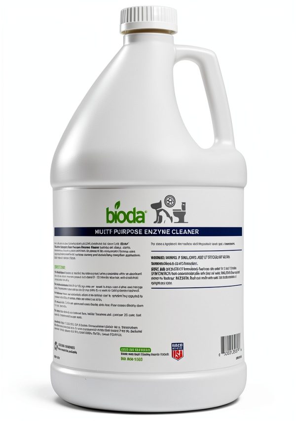 Bioda Multi-Purpose Probiotic Enzyme Cleaner and Deodorizer | Professional Strength | Trash Can Deodorizer, Pet Stains and Odors, Drains, Floors, Bathrooms, Toilets | Made in USA | 1 Gallon-7
