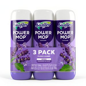 Swiffer PowerMop Lavender Scent Cleaning Solution Triple Pack 25 fl oz-0
